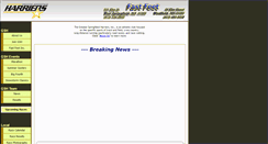 Desktop Screenshot of harriers.org